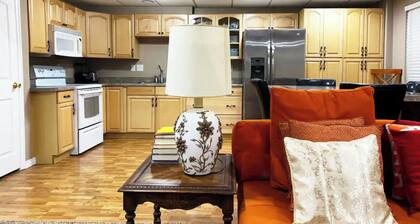 Cozy Private Suite with Kitchen, Gym, and More in UT!