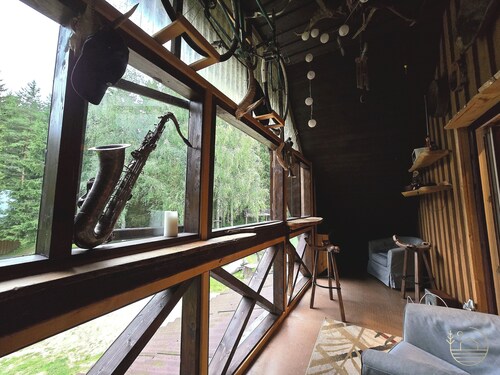 4-bedroom house, natural nature with beutifull views. Quite peacefull rest. 