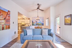 Smart TV, chimenea