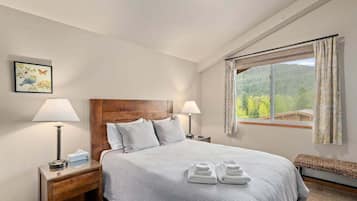 2 bedrooms, iron/ironing board, WiFi (free), bed sheets
