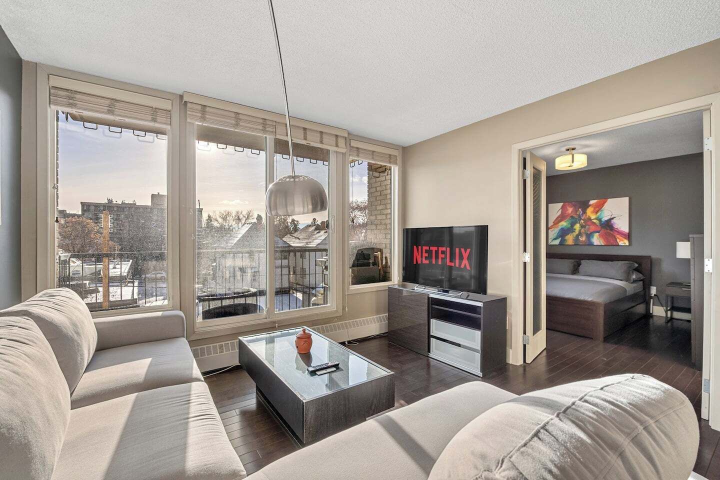 1 chambre, bureau, fer et planche à repasser, Wi-Fi gratuit