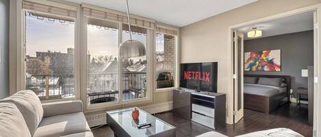 1 chambre, bureau, fer et planche Ă repasser, Wi-Fi gratuit