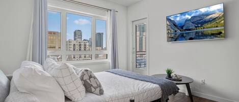 1 Schlafzimmer, Bügeleisen/Bügelbrett, kostenloses WLAN, Bettwäsche