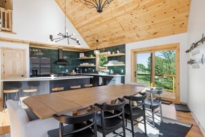 Dining - Modern Mountain Retreat I Hot Tub, Views, Game Room (Beech Mountain)