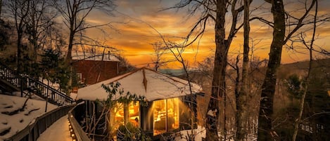 Overnatningsstedets område