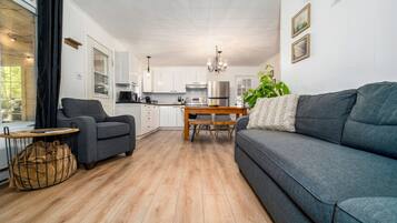 TV connectée, cheminée