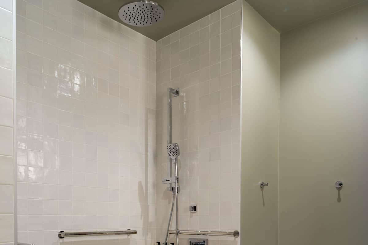 Designer toiletries, hair dryer, bathrobes, slippers