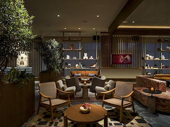 Bar (on property) at Thompson Palm Springs, by Hyatt