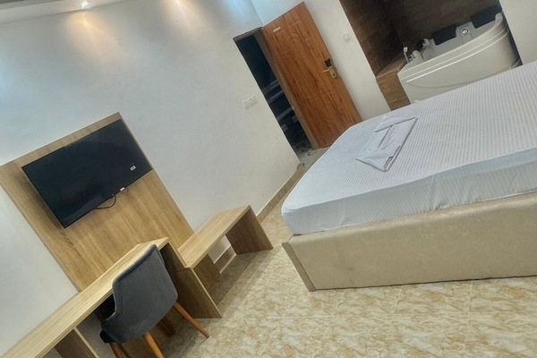 Espacio para trabajar con laptop