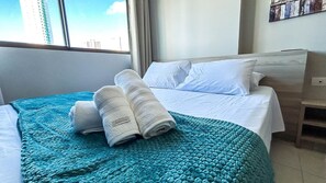 Apartment | Desk, free WiFi - Flats at Beach Class Convention by Yolo (Recife)