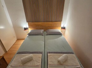 2 chambres, draps fournis