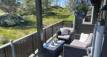 Lovely and well equipped home with outdoor BBQ, ready for hiking in Seljestad.