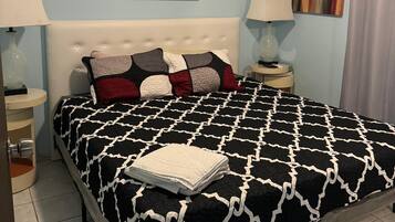 8 bedrooms, iron/ironing board, WiFi, bed sheets