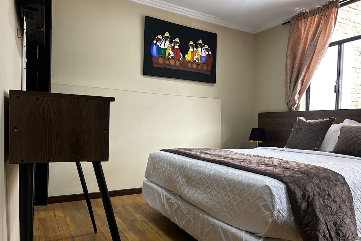 Deluxe-Doppel- oder -Zweibettzimmer, 1 Schlafzimmer, mit Bad | 1 Schlafzimmer, kostenloses WLAN
