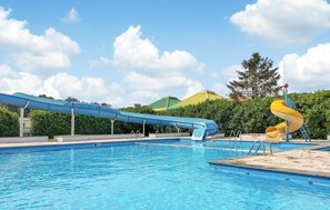 Una piscina climatizada