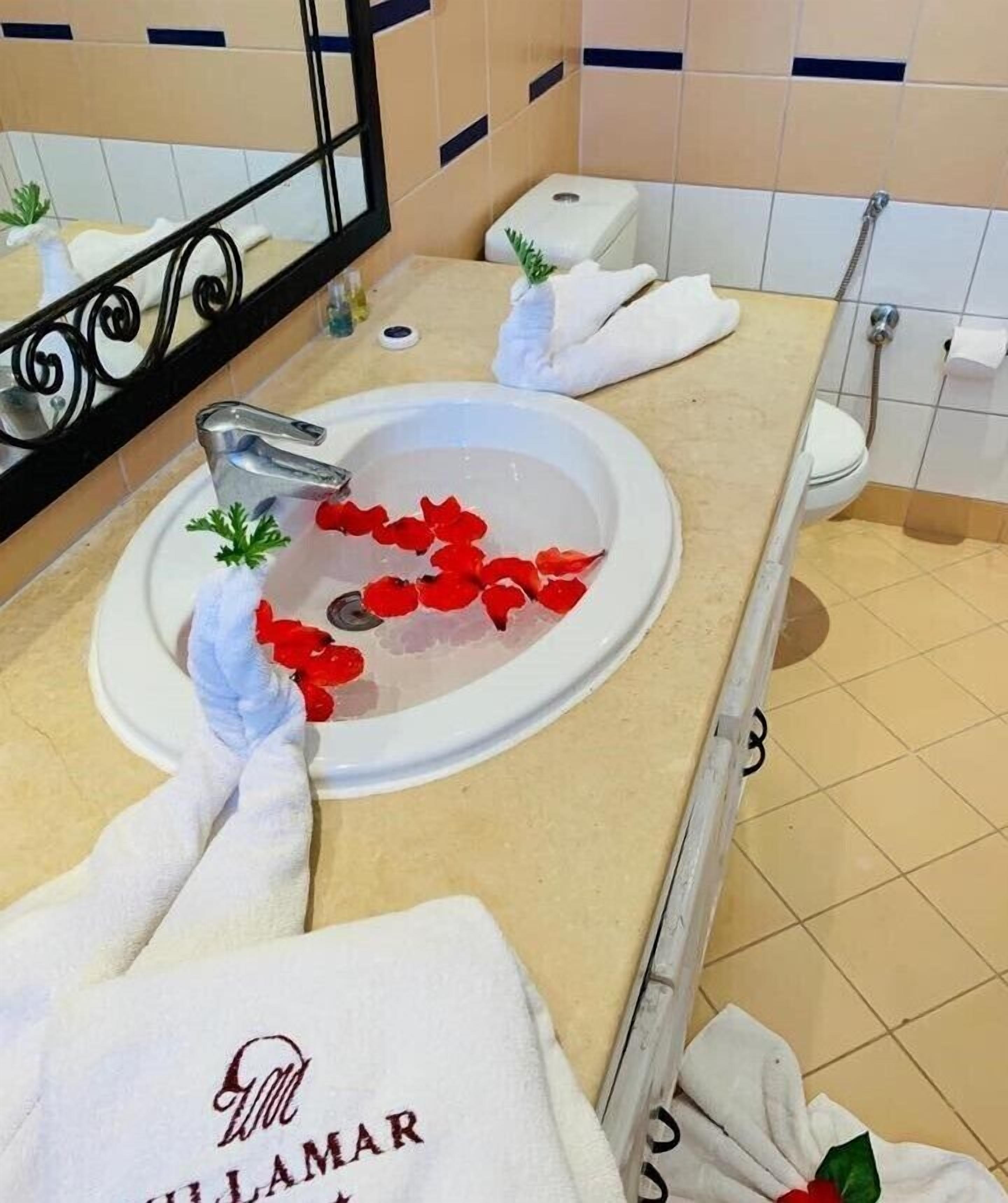 Amenidades de baño gratuitas, jabón, shampoo, papel de baño 
