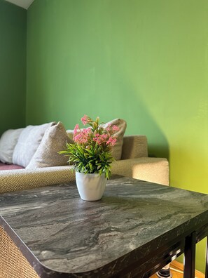 Apartment, City View | Living area