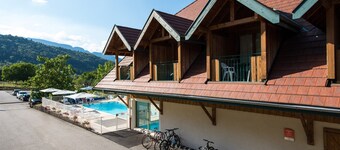 Studio pour 4 | 2 piscines sur place + sauna