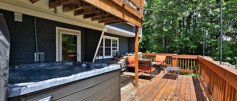 Bain à remous extérieur