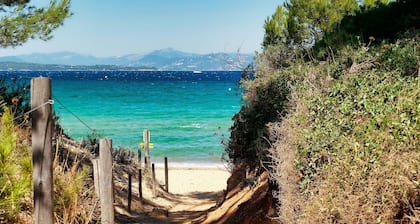 Charmant T3 + accès piscine | À 650m de la plage