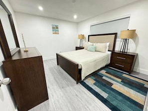 2 habitaciones, tabla de planchar con plancha y wifi gratis