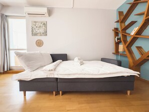 1 chambre, fer et planche à repasser, Wi-Fi, draps fournis