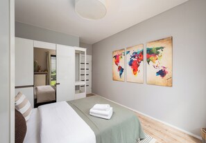 1 chambre, fer et planche à repasser, Wi-Fi, draps fournis