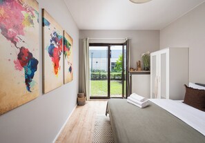 1 chambre, fer et planche à repasser, Wi-Fi, draps fournis