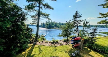 Waterfront Cabin with Kayaks & Fire Pit, 1 Dog ok