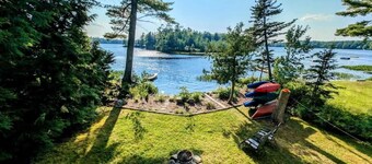 Waterfront Cabin with Kayaks & Fire Pit, 1 Dog ok