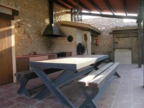 Restauration en plein air
