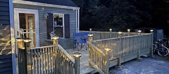 5 bedroom, 3 bath, beautiful hickory kitchen, large living space, sleeps 14