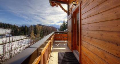 Chalet 'Makaau - Praz De Lys' with Mountain View, Private Terrace and Wi-Fi