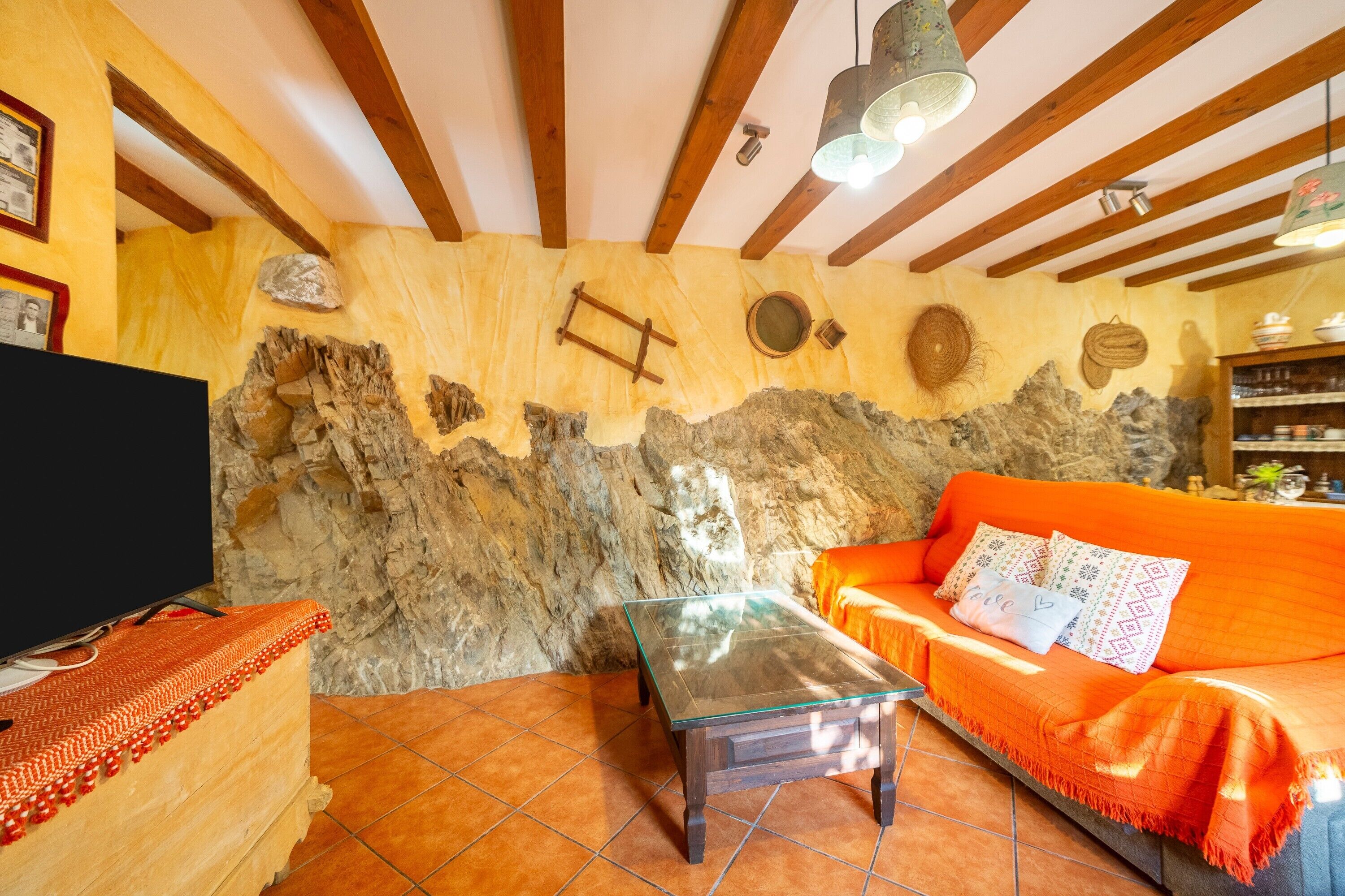 Televisor i llar de foc 