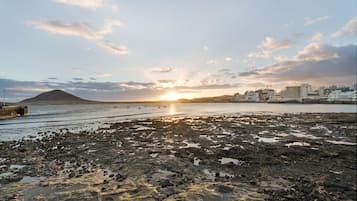 Accommodatie ligt op het strand