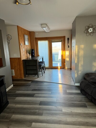 Beautiful home close to Glacier National, with a great view of the mountains.