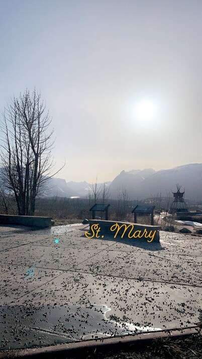 Beautiful home close to Glacier National, with a great view of the mountains.