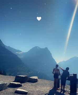 Uitzicht vanuit accommodatie