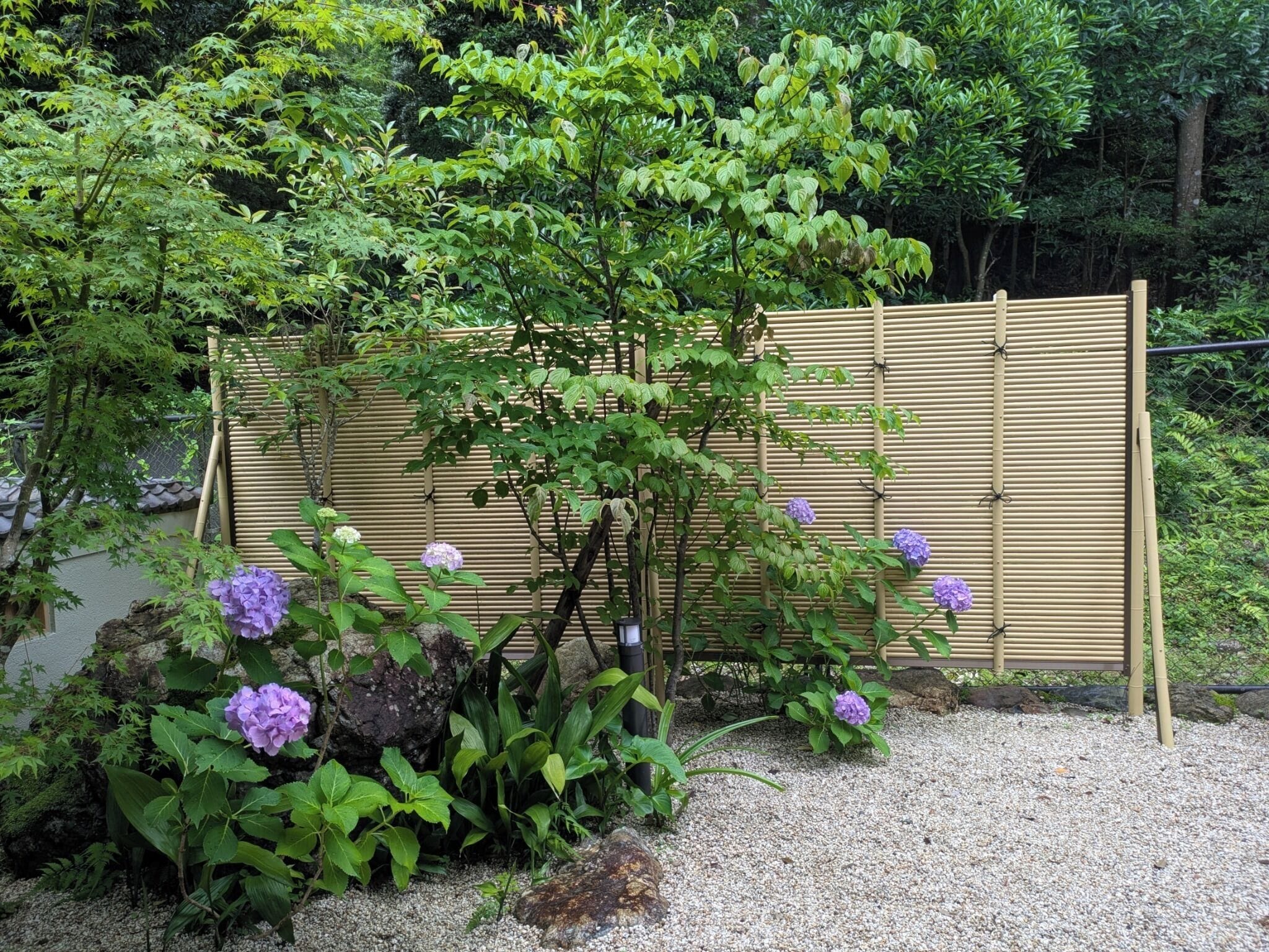 Enceinte de l’hébergement