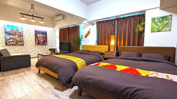 1 غرفة نوم ومكتب وواي فاي مجانًا وملاءات أسرّة