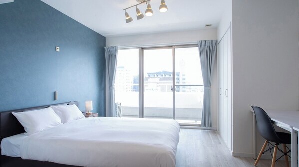 1 bedroom, desk, iron/ironing board, free WiFi