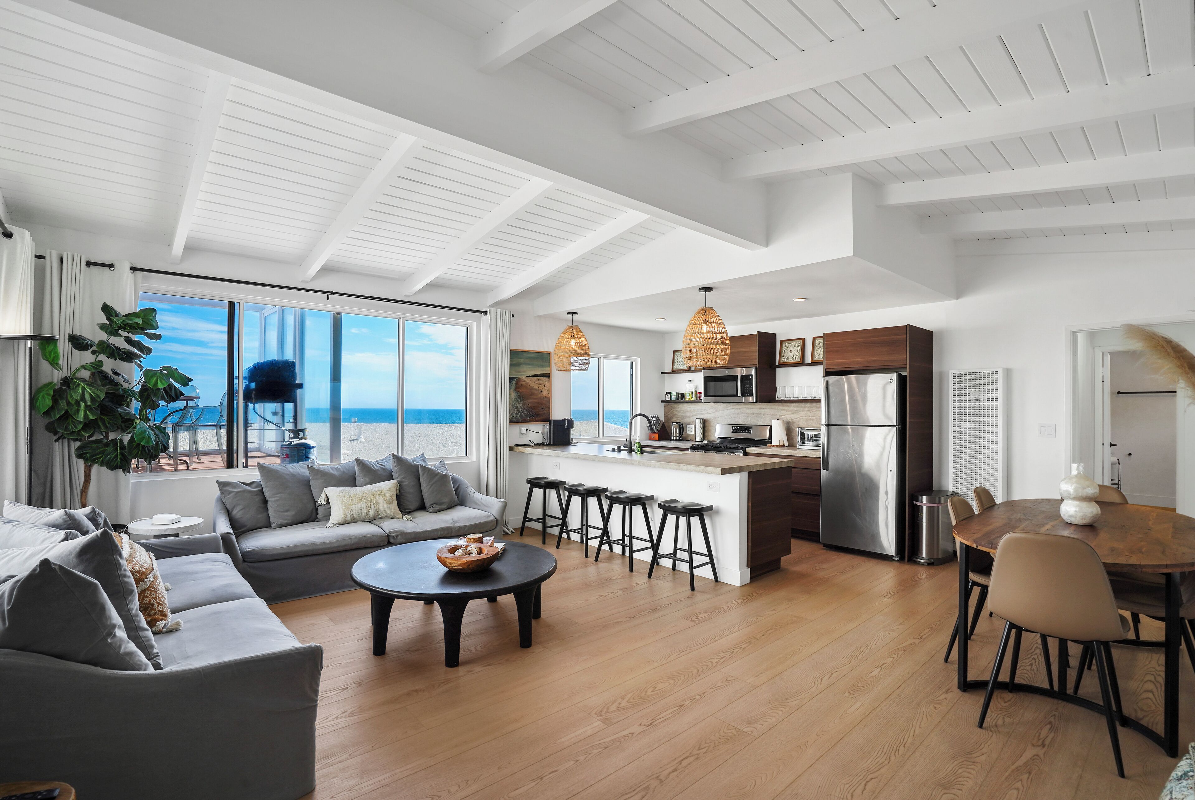 Malibu Beach Front Property Expertly Designed