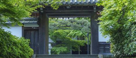 Overnattingsstedets uteområder