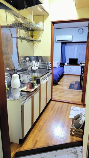 Geladeira, micro-ondas