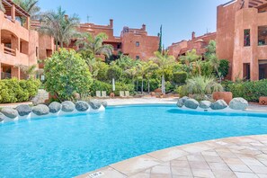 Una piscina climatizada