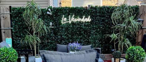 Enceinte de l’hébergement