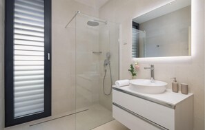 Shower, hair dryer