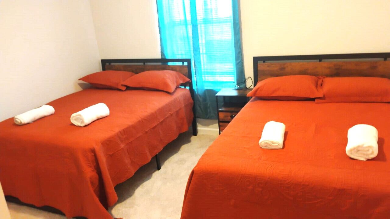 3 soverom, strykejern/-brett, reiseseng for barn og wi-fi (inkludert)