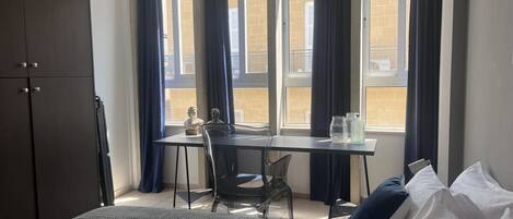 1 bedroom, desk, iron/ironing board, WiFi