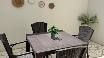 Habitación exclusiva, patio | Terraza o patio